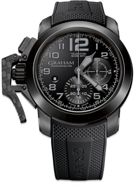 GRAHAM LONDON Chronofighter Steel Black & White 2CCAU.B24A replica watch